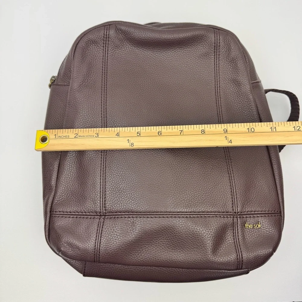 The Sak De Young Leather Backpack. Mahogany color. 100% Genuine leather.
